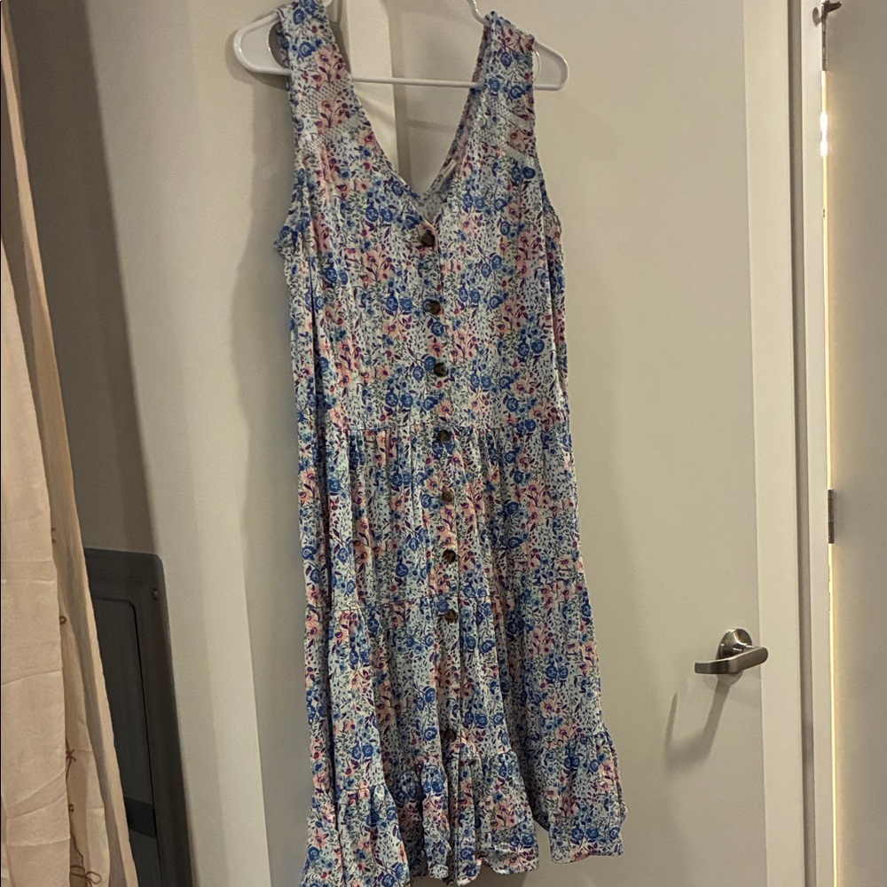 Caslon Multicolor Floral Dress